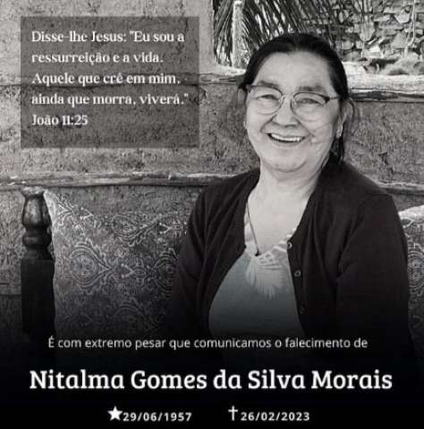 Morre a mãe da prefeita de Serra de São Bento