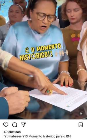 Incompetência histórica de Fátima Bezerra