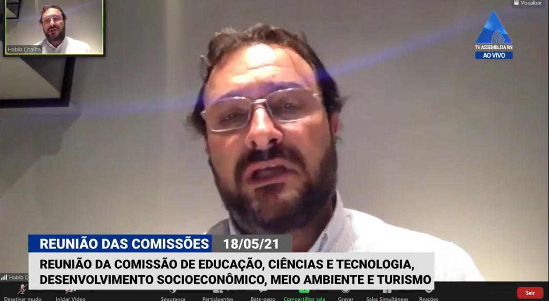 Em reunião na Assembleia Legislativa, presidente do SHRBS-RN alerta para crise em todo o turismo do RN