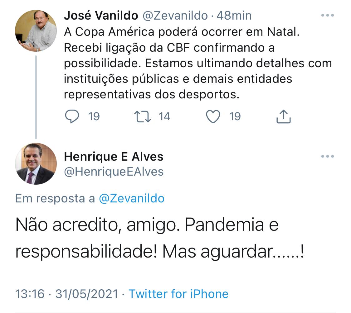 Cale a boca Henrique