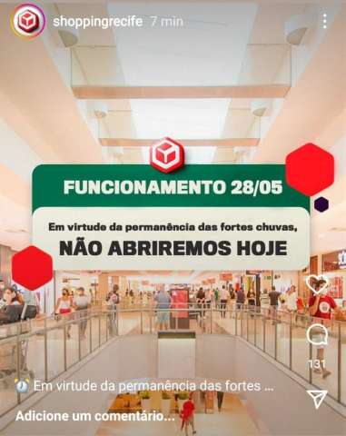 Chuvas levam o caos ao Recife