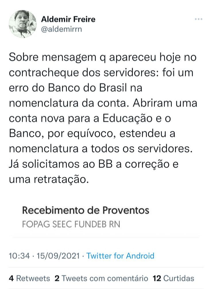 Mago dos Números culpa banco por pagamento de atrasados com valores do Fundeb