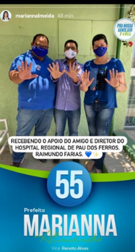 Suspeita de uso da máquina do Estado para favorecer candidatura em Pau dos Ferros