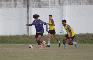 Domingo foi de treino coletivo no ABC