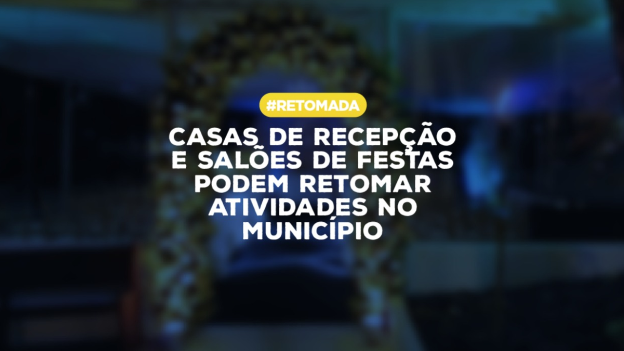 Em Parnamirim, Decreto estabelece retomada de atividades de casas de recepção e salões de festas