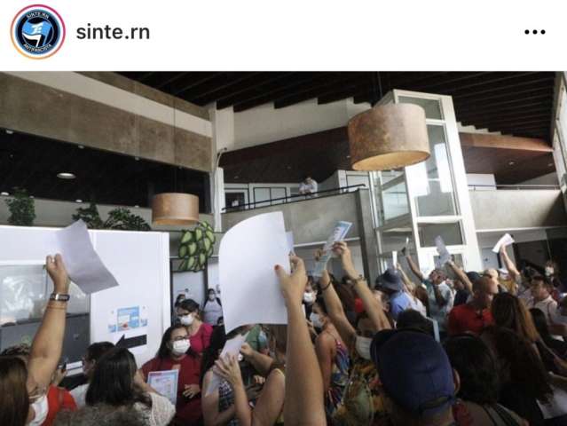 Sinte acima da Justiça: Sindicato mantém greve e protestos mesmo após decisão judicial