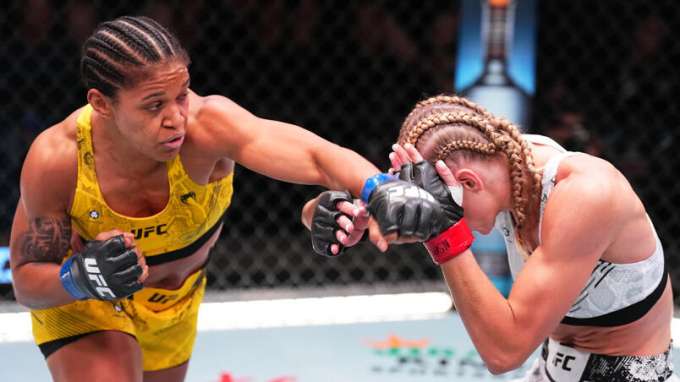 UFC Vegas 93: Do RN, Gabriella Fernandes fatura bônus de luta da noite
