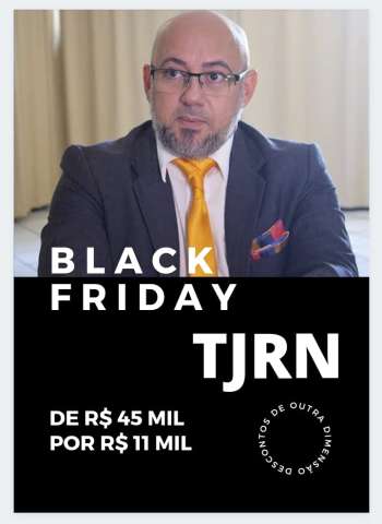 Humor: Black Friday do TJ