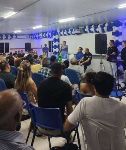 Sargento Gonçalves participa de evento ao lado de Carlos Eduardo