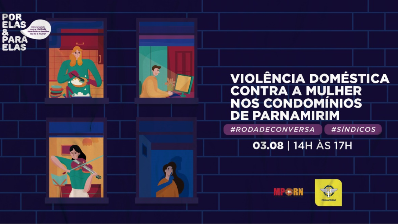 Prefeitura de Parnamirim participará de eventos remotos de proteção à mulher com síndicos e professores