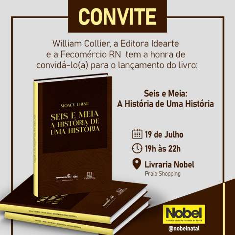’Projeto Seis e Meia' celebra lançamento de livro e quarta edição do ano nesta semana