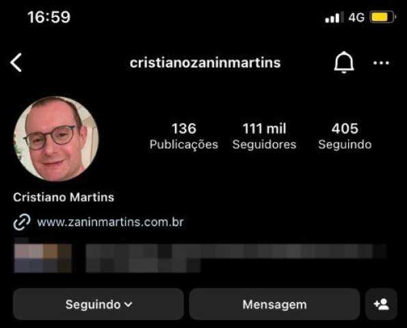 Novo ministro do STF faz propaganda de escritório de advogado na rede social