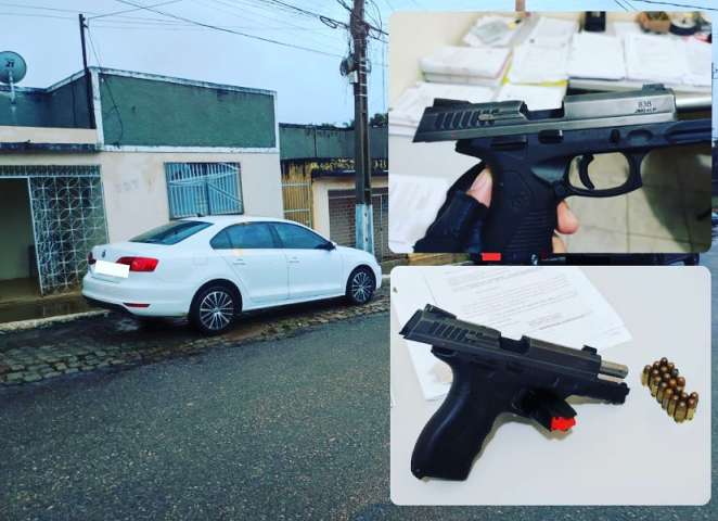 Valentão é preso ao ameaçar pessoas com arma de fogo em academia no RN