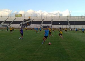 Elenco do ABC segue preparação para o próximo jogo pelo Estadual