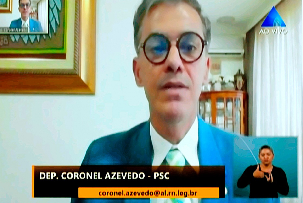 Coronel Azevedo solicita vale alimentação para policiais lotados no “pereirão”