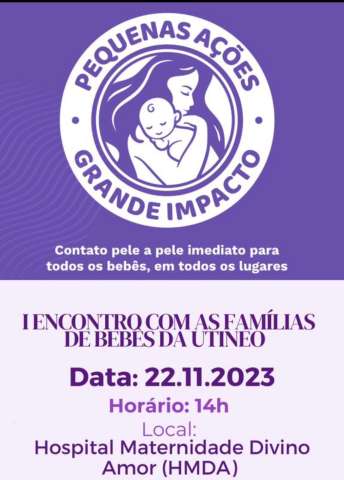 Maternidade Divino Amor em Parnamirim faz homenagem a mães e bebês que nasceram prematuros na unidade