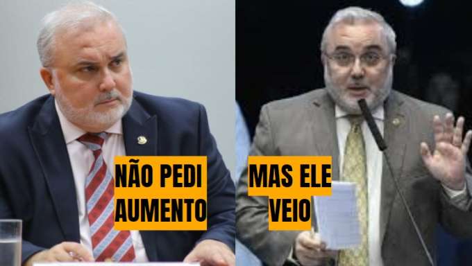 R$ 165 mil p/mês: Jean Paul nega ter proposto aumento do próprio salário