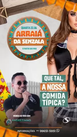 Senzala promoverá Arraiá: 