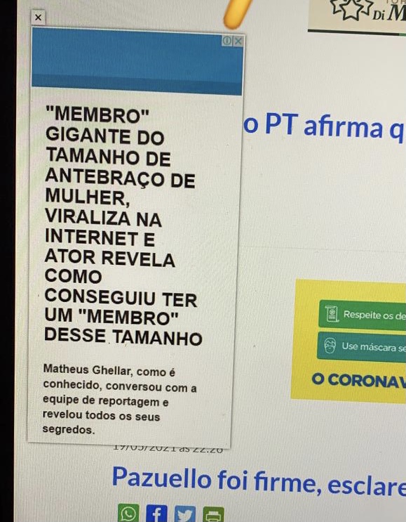 O pênis gigante da repartição pública