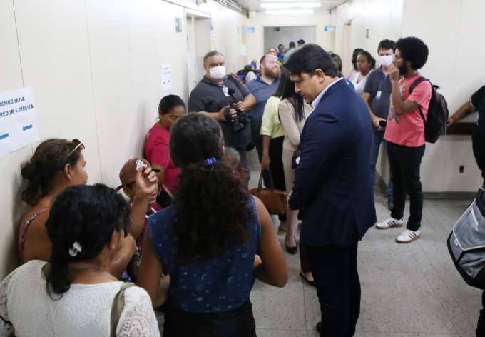 CMN: Vereadores encontram cenário de caos no Walfredo Gurgel